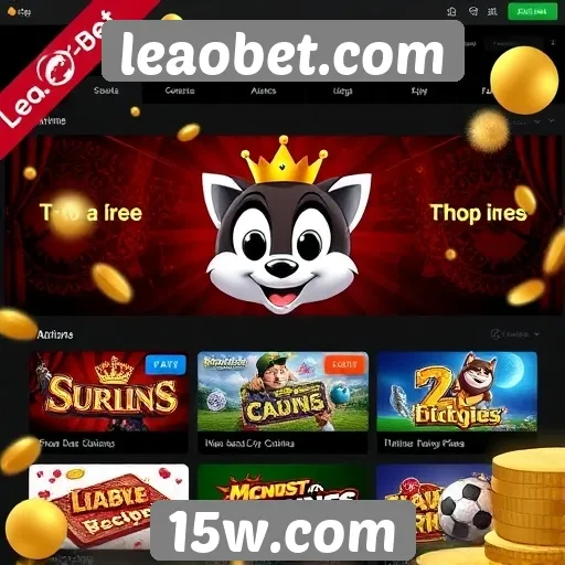 Análise dos jogos disponíveis no site leaobet